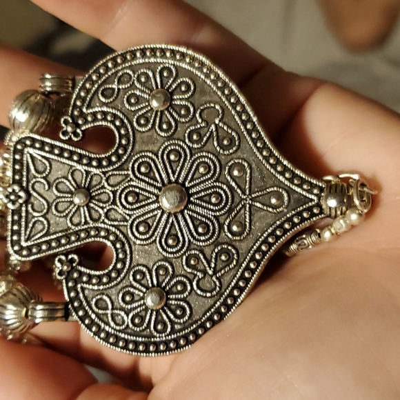 New Unique 925 Silver Tribal Necklace. - Picture 15 of 16